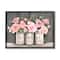 Stupell Industries Blossoming Pink Rose Bouquets Black Framed Wall Art